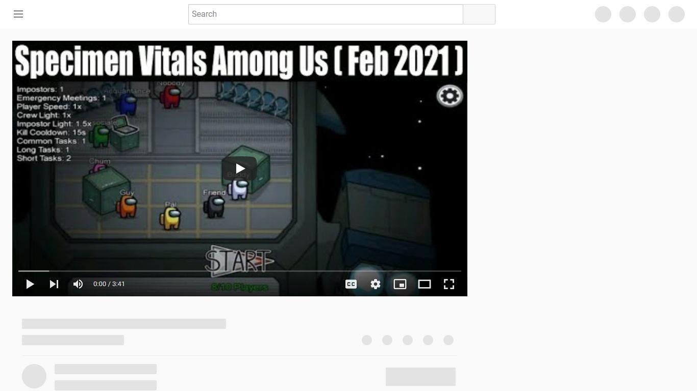 Specimen Vitals Among Us (Feb 2021) Know Its Usefulness! Watch Now ...