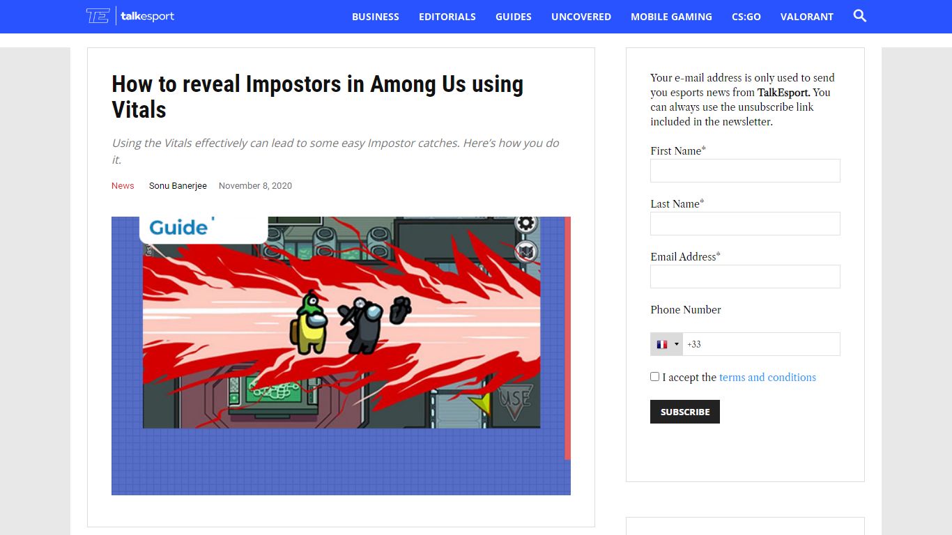 How to catch Impostors in Among Us using Vitals